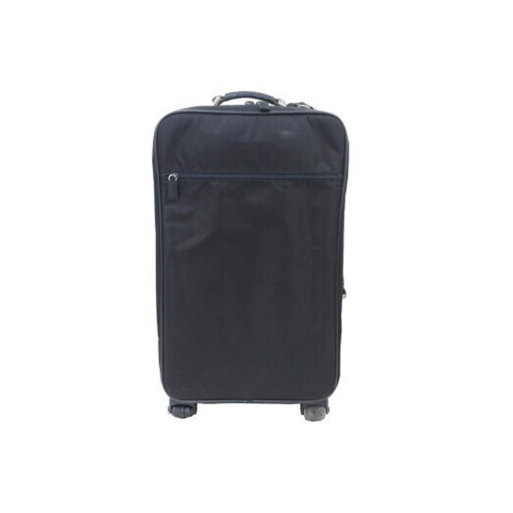 Prada Carry Bag Double Casters Triangle Logo Black - Picture 2 of 8